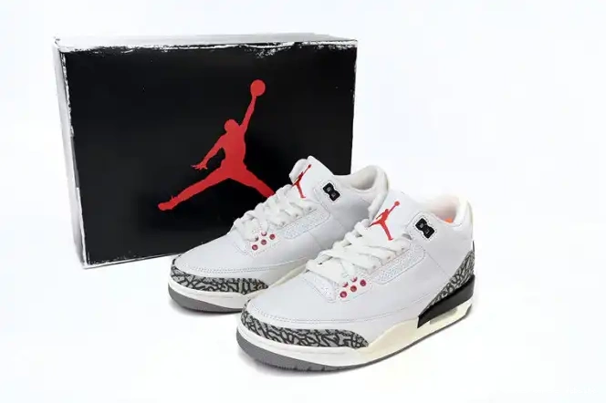 Official Maikesneakers Jordan Reimagined Retro White 3 Cement DN3707-100 0409
